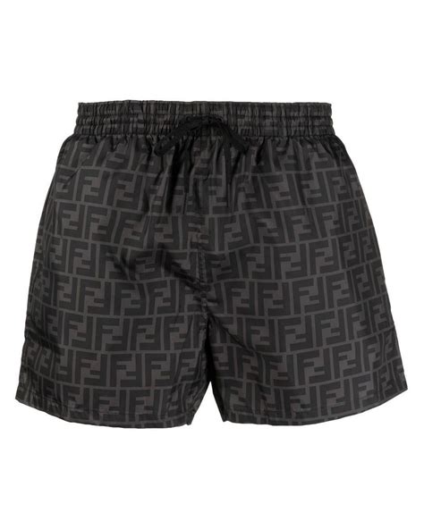 black fendi shorts|Pants & Shorts .